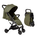 Lightweight Travel Stroller for Baby & Toddlers - Easy Fold & Compact Stroller with Canopy, Storage Basket, Multi-Position Recline & Convenient One-Hand Fold (Green)