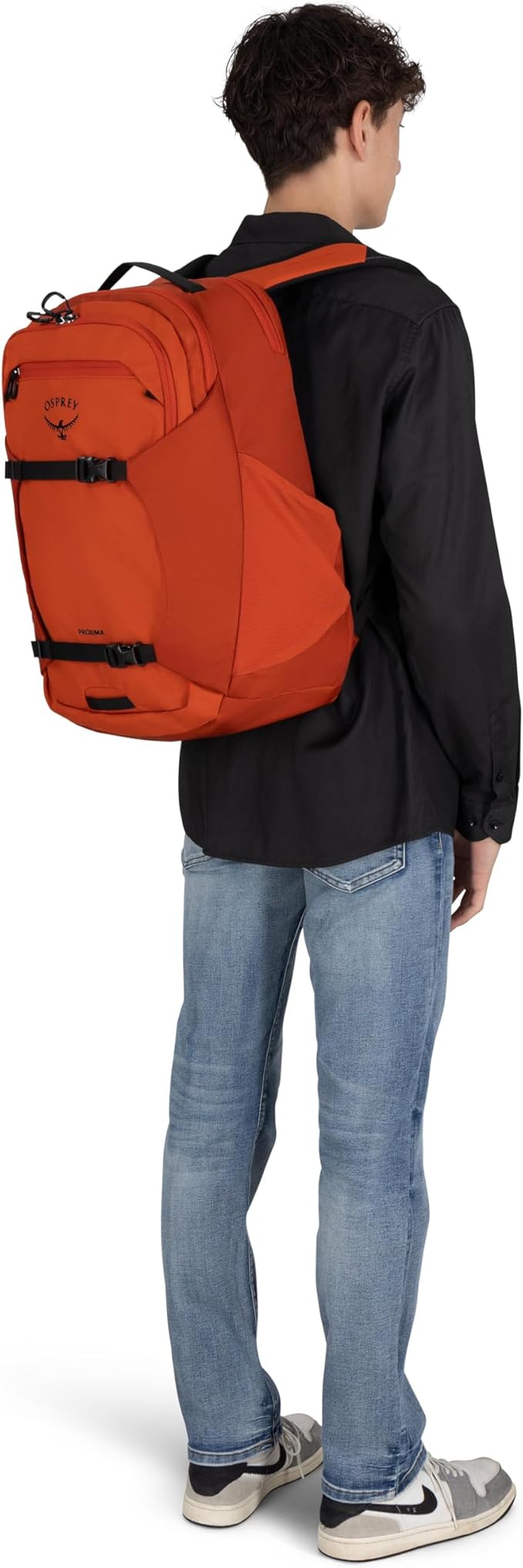 Osprey Proxima 30L Campus Laptop Backpack - Organized Everyday Pack with Tech Storage, Water Bottle Pockets, and Comfortable Carry - Perfect for School, Commuting, and Travel, Firestarter Orange