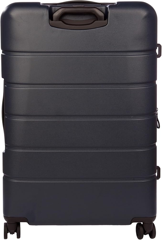 Eddie Bauer Glacier Carry-On 22" Luggage | Hardside | Spinner Wheels | Expandable | Lightweight | Travel Essentials - Storm Blue