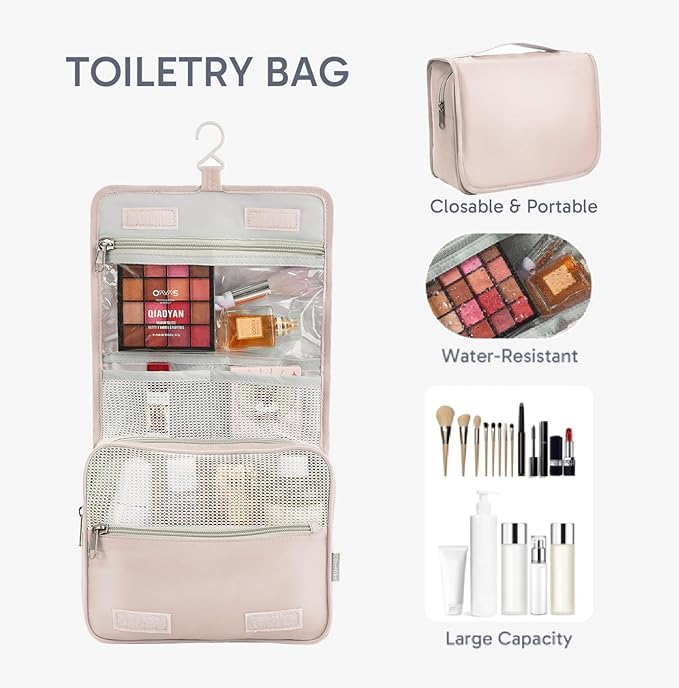 ALL INCLUDED 10 Set Durable Packing Cubes for Suitcases,Gifts for Women Mom, UPGRADED Anti-Tear Stitching, NEW Improved Luggage Packing Organizers for Travel Accessories (Beige)