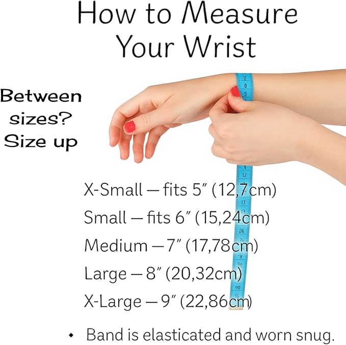 AcuBalance Motion Sickness Bracelets – Comfortable Waterproof Acupressure Band for Natural Nausea Relief, Ideal for Travel (Pair), Pink (Large 8")