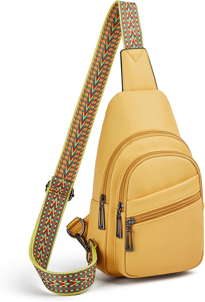 Sling Bag Crossbody Bags for Women Small Cross Body Bag Fanny Packs Chest Sling Purse for Daily Travel Leisure Sport