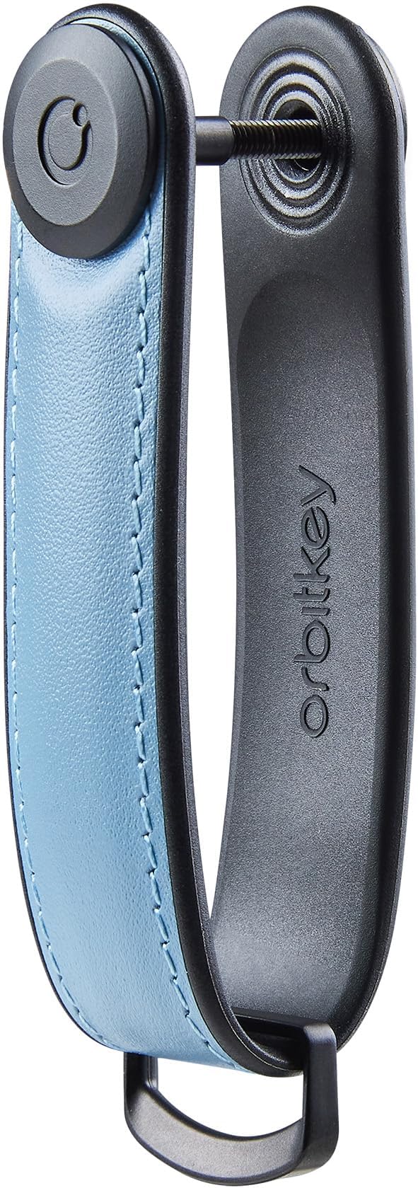 Orbitkey Key Organizer Hybrid Leather | Premium Nappa leather & TPU, Stainless Steel Locking Mechanism, Slim & Quiet Profile