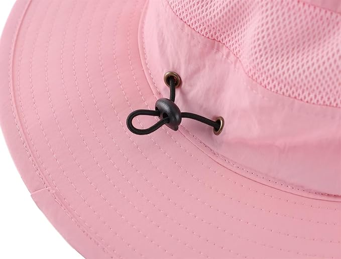 Home Prefer UPF 50+ Men's Sun Hat Wide Brim Bucket Hat UV Protection Hat for Mens Womens Beach Safari Gardening Golf Fishing