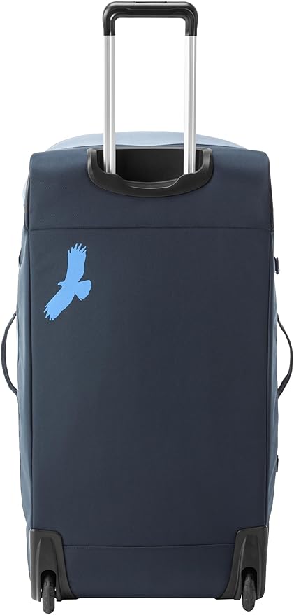 Eagle Creek Cargo Hauler XT Wheeled Duffel - Wheeled Backpack Duffel - Deployable Backpack Straps - Lockable U-Lid & Easy Access Compartment - 32" - Glacier Blue