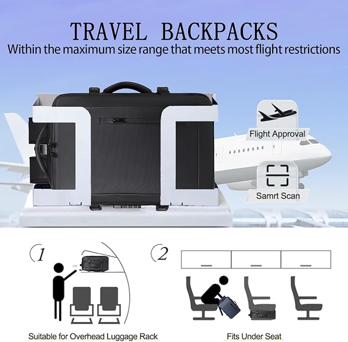 Vacuum-sealed travel computer backpack, Water-Resistant, With vacuum pump, Multiple Compartments, Anti-theft combination lock (Green)