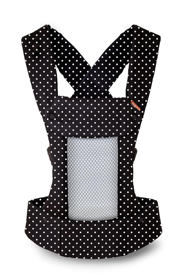 Beco 8 Baby Carrier from Newborn to Toddler (7-45lbs) - All in 1 Hybrid Front, Hip and Backpack Style Carrier with Breathable, Cooling Mesh - Iris