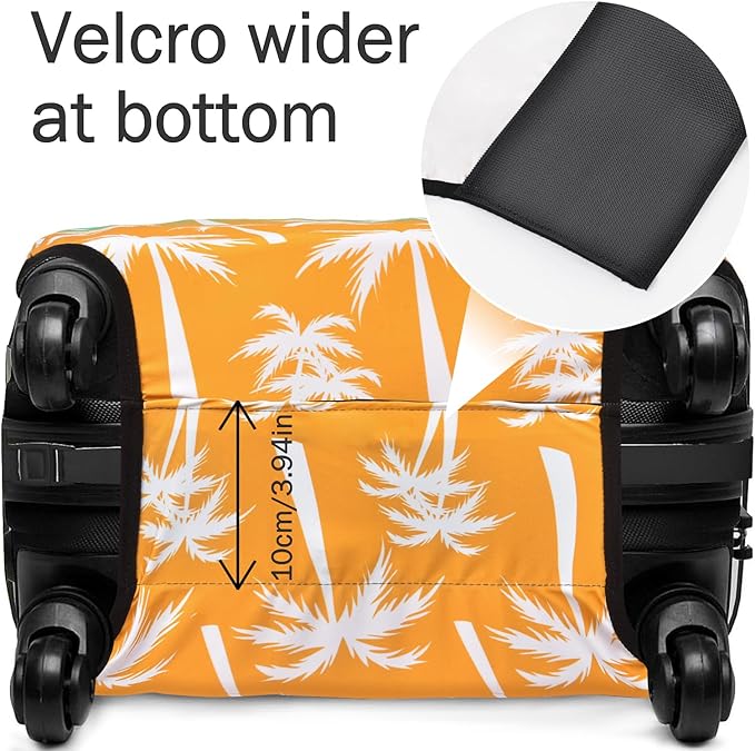 Luggage Cover for Suitcase Elastic Suitcase Cover Protector, Carry On Luggage Sleeve Anti Scratch Travel Essentials Suitcase Protector Fits 20-22