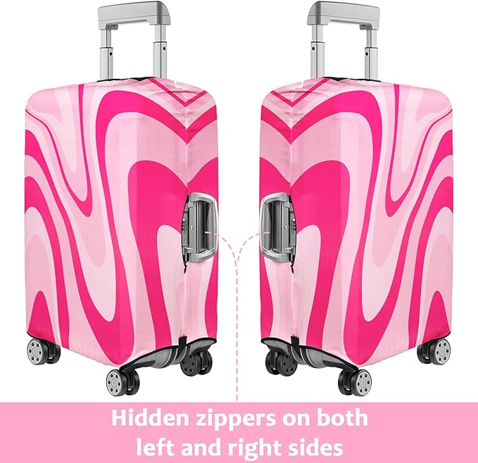 Luggage Cover for Suitcase Elastic Suitcase Cover Protector, Carry On Luggage Sleeve Anti Scratch Travel Essentials Suitcase Protector Fits 20-22