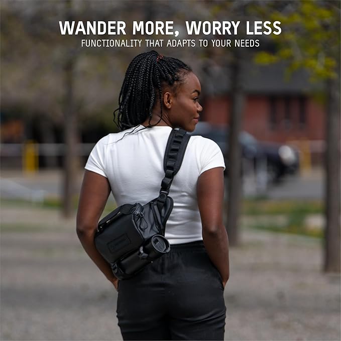 WANDRD ROGUE V1 3L Sling: Compact Camera Sling and Crossbody Bag with Fast Access, 3-Way Carry– Lightweight Everyday Bag Great for Travel, Photography, and Daily Use (Aegean Blue)