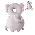 Baby Head Protector Backpack, Toddler Toddler Head Protector, Toddler Head Protector Padded Backpack Elasticated Carrier Wear (Elephant)