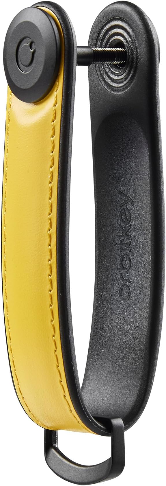 Orbitkey Key Organizer Hybrid Leather | Premium Nappa leather & TPU, Stainless Steel Locking Mechanism, Slim & Quiet Profile