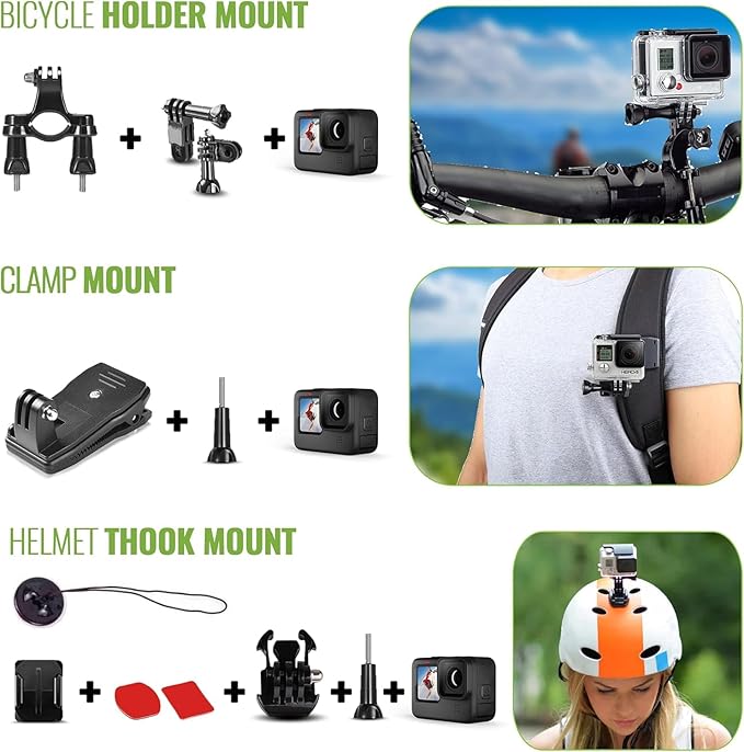 GoPro HERO11 Black 5.3K Sports Camera with Accessories