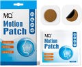 MQ Motion Sickness Patch,60 Count, Sea Sickness Patches Behind Ear for Cruise Ship Travel, Waterproof Car Sickness Patches Fast Acting & Long Last 72H