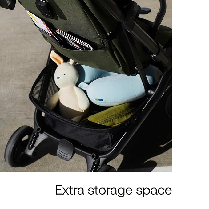 Bugaboo Butterfly 2 Travel Stroller, Ultra-Compact One-Second Fold, Lightweight and Airplane-Friendly (Taupe)