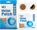 MQ Motion Sickness Patch,10 Count,Non Drowsy Sea Sickness Patches Behind Ear for Cruise Ship Travel, Waterproof Car Sick Patches Fast Acting & Long Last 72H