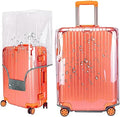 30 Inch Suitcase Cover for Luggage,3mm Thickness Full Clear Luggage Covers for Suitcase TSA Approved Suitable 30-31 Inch Suitable for Long Travel Accessories