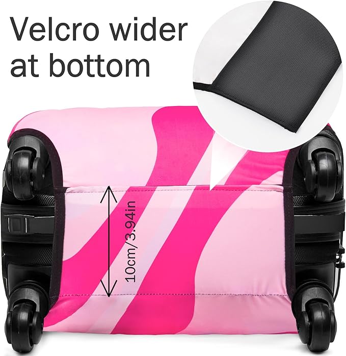 Luggage Cover for Suitcase Elastic Suitcase Cover Protector, Carry On Luggage Sleeve Anti Scratch Travel Essentials Suitcase Cover Fits 27-29