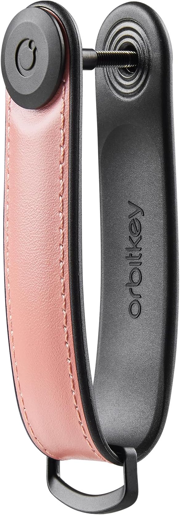 Orbitkey Key Organizer Hybrid Leather | Premium Nappa leather & TPU, Stainless Steel Locking Mechanism, Slim & Quiet Profile