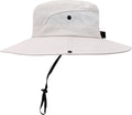Womens Summer Sun Hat Beach Hat Wide Brim Outdoor UV Protection Hat Foldable Cool Mesh Ponytail Bucket Hat