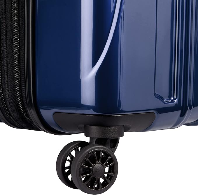Delsey Luggage Aero 2 Piece Set (19" & 29") Spinner Suitcase (Cobalt Blue)