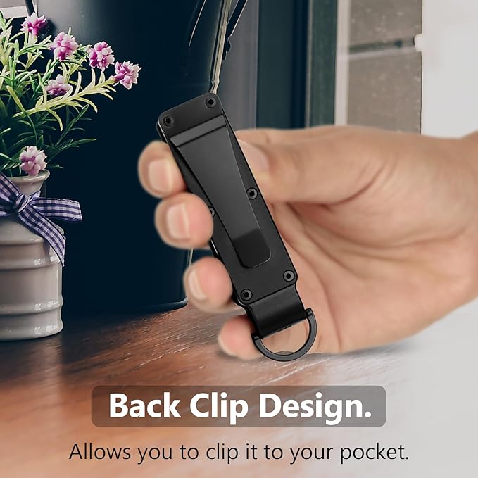 Key Organizer Minimalist Innovative Keyholder Compact Keys Organizer Smart KeyChain Secures 2-6 Keys