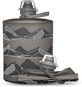 HydraPak Stow - Collapsible Backpacking Water Bottle (350ml, 500ml, 1L) - BPA Free, Ultra Light, Spill-Proof Twist Cap