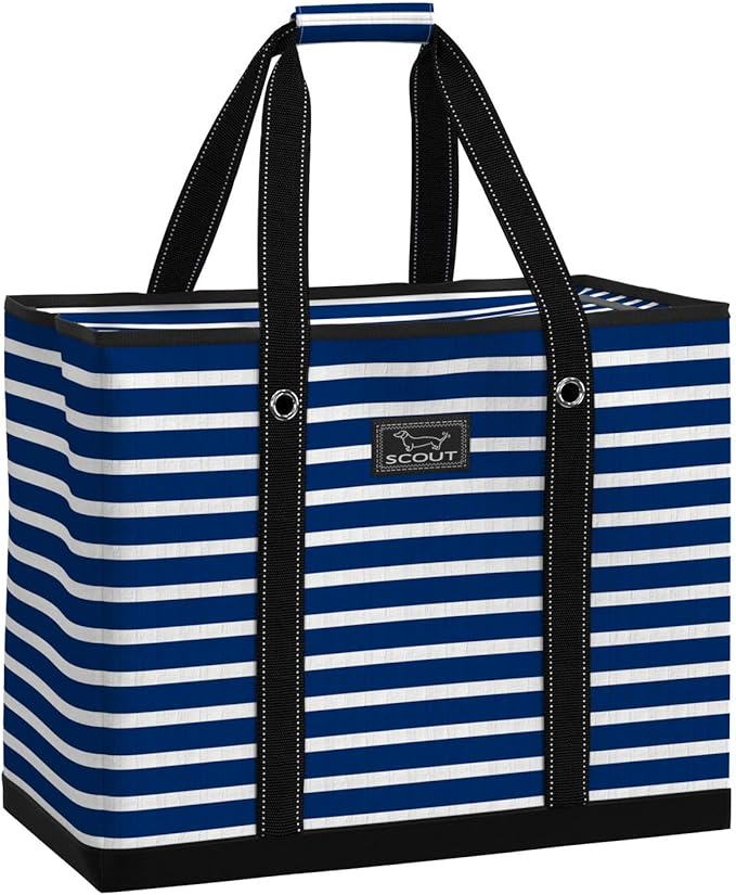SCOUT 3 Boys Zip Tote X-Large - Durable Lightweight Bag for Beach, Pool, Family Travel, Storage - Water-Resistant, Zips Shut