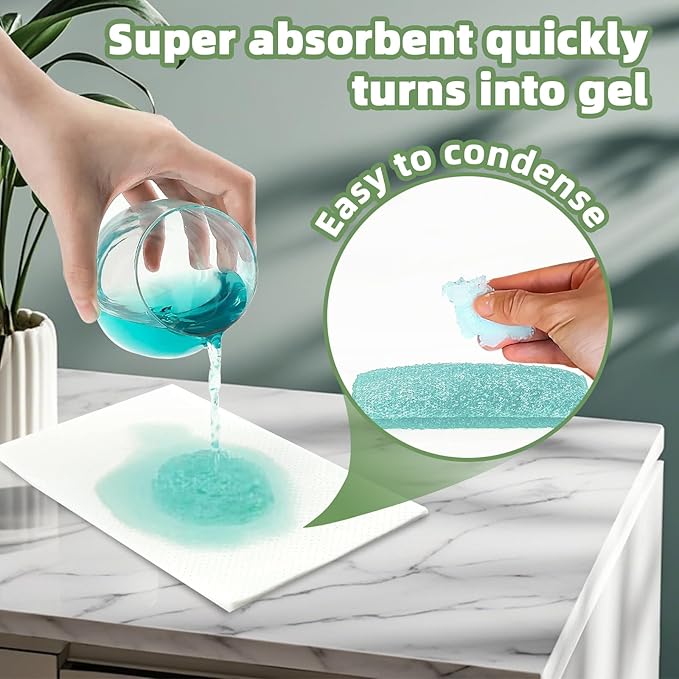 W&Y 100 Pack Commode Liners with Super Absorbent Pads, Universal Fit All Standard Toilet Chair Bucket，Vanilla-Scented Portable Sanitary Bag for Adult Toilets and Camping Toilets（100 Bags+100Pads）