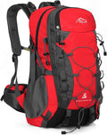 INOXTO lightweight Hiking Backpack 35L/40L Hiking Daypack with Waterproof Rain Cover for Travel Camping Outdoor Men and Women