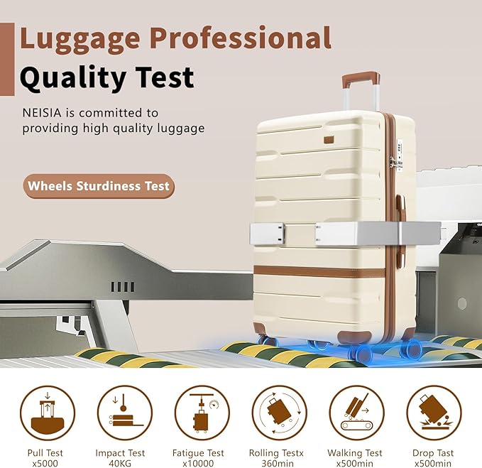 Luggage Sets Lightweight Hard Shell Suitcases with Spinner Wheels for Family Travel - Durable PC+ABS Material Carry On Luggage YKK Zippers (Black, 6 Piece Sets (18/20/24/28/DB/TB))