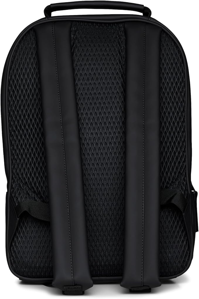 RAINS Regular Book Daypack, Backpack, Laptop Bag, Waterproof, 2 Year Warranty, Black