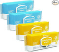 Amazon Basics Disinfecting Wipes, Lemon & Fresh Air Scent, Sanitizes/Cleans/Disinfects/Deodorizes, 320 Count (4 Packs of 80)