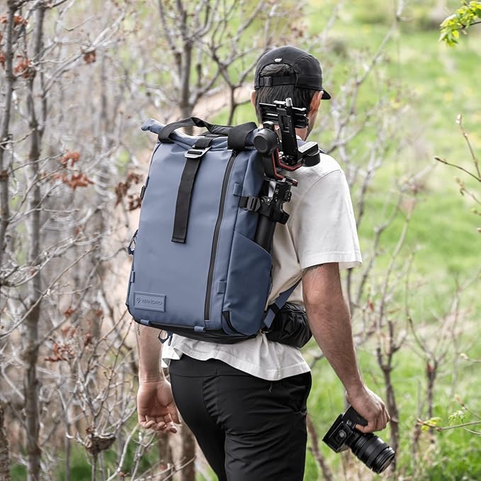 WANDRD All New PRVKE 41L V4: Camera Backpack and Photography Bundle - Weatherproof Travel and Photography Backpack, Bundle Includes 41L Bag, Camera Cube, Waist Straps, and Accessory Straps
