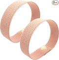 AcuBalance Motion Sickness Bracelets – Comfortable Waterproof Acupressure Band for Natural Nausea Relief, Ideal for Travel (Pair), Pink (XLarge 9)
