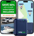 Ultra GPS Tracker for Vehicles – Rugged Waterproof GPS Locator for Cars, Trucks, Hidden Tracking Device, 4G LTE, Real-Time Updates, Long Battery Life (4 Months Prepaid Subscription Included)
