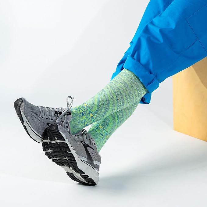 Medical Grade Compression Socks for Men & Women 15-20 mmHg by OrthoSleeve (Nebula, X-Large)
