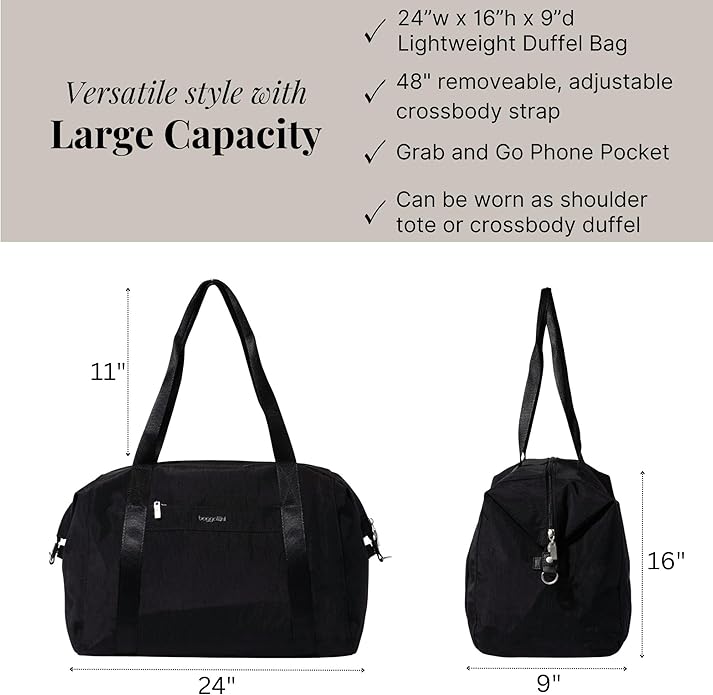 Baggallini Women's Day Large Duffel