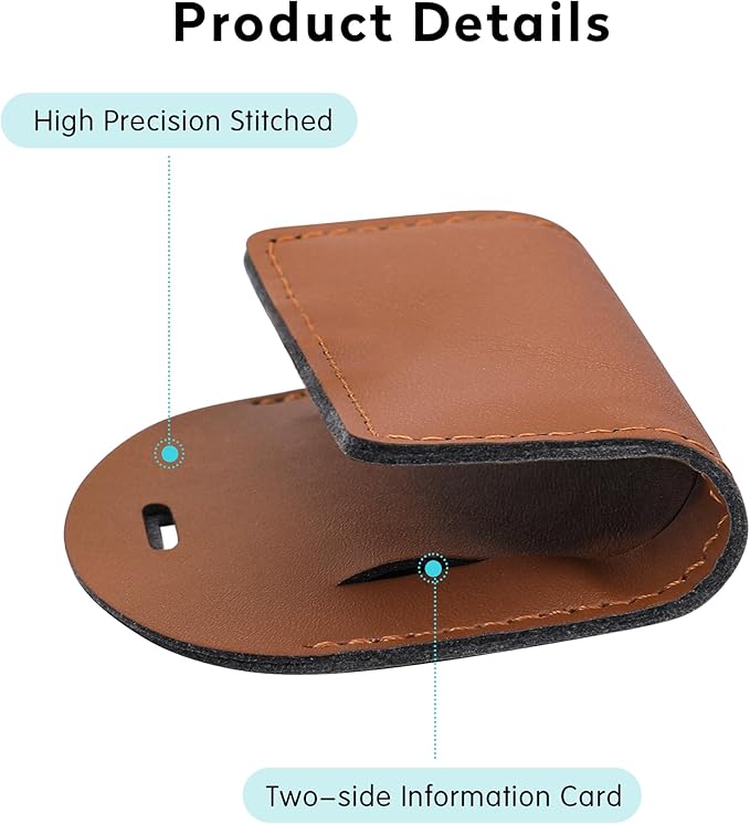 Luggage Tags for Suitcase Travel Bag Labels Privacy Protection Luggage Tag for Baggage PVC Baggage ID Label Tags Yellow+Brown