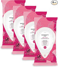 Summer's Eve Sheer Floral Daily Refreshing Feminine Wipes, Removes Odor, pH balanced, 32 Count, 4 Pack