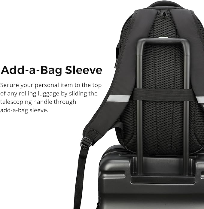 Swissdigital Laptop Backpack with USB Charging Port, Travel Backpack Fits 15.6 inches Computer, 31L Backpack for Men, Starry Sky | SD803