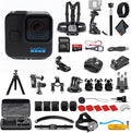 GoPro HERO11 (Go Pro Hero11) Black Mini - Waterproof Action Camera with 5.3K Ultra HD Video, 24.7MP Photos, 1/1.9" Sensor, Stabilization + 50-in-1 Accessory Kit + 64GB Card + More