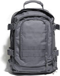 Tactical Backpack Military Backpacks for Men Army Expandable 3 Day Assault Pack Molle Backpacks Bug Out Bag (Grey)