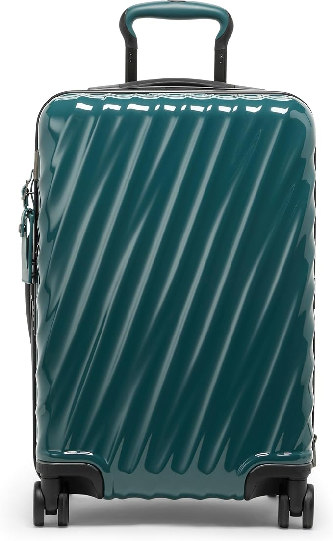 TUMI - 19 Degree International Expandable 4 Wheeled Carry-On - Hard Shell Suitcase - 21.8" X 14.0" X 9.0" - Lagoon