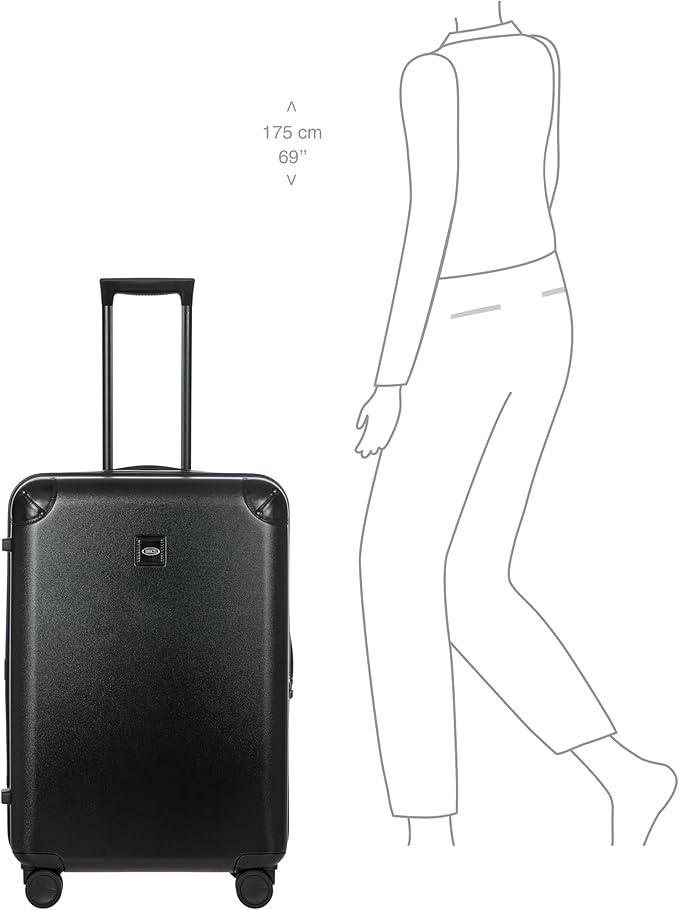 Bric's Amalfi 27" Spinner Luggage Lightweight Expandable Suitcase