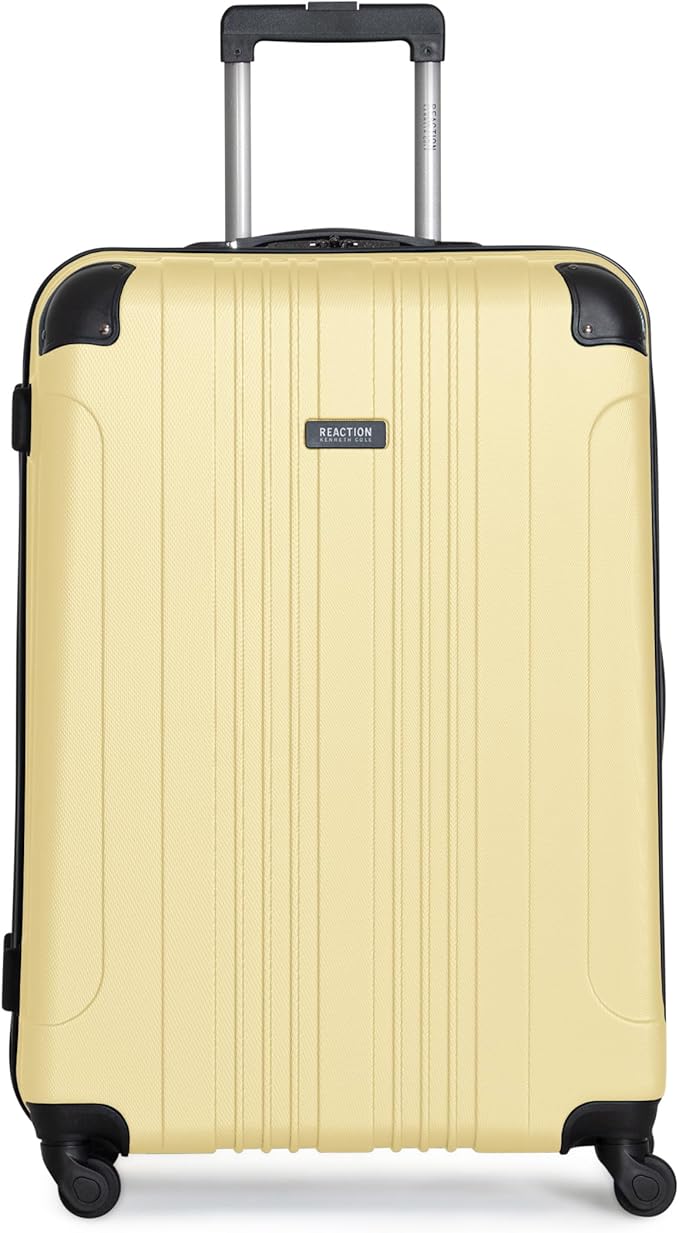 Kenneth Cole REACTION Out of Bounds, Pale Banana, 28-Inch Checked