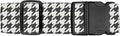 Luggage Straps for Suitcases Travel Belt Accessories, Cute Suitcase Strap, Adjustable Luggage Belt Strap, Heavy Duty with Quick-Release Buckle Luggage Strap Classic Houndstooth