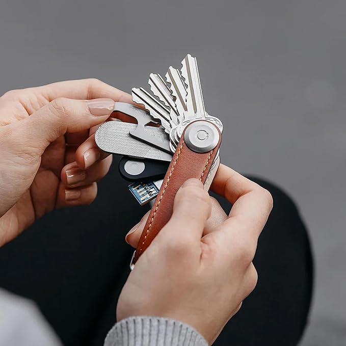 Orbitkey Extension Post for Key Organizer, Add On | Durable Stainless Steel, Easy to Install, Slim Design | Expands Key Organizer to Hold 4 Extra Keys