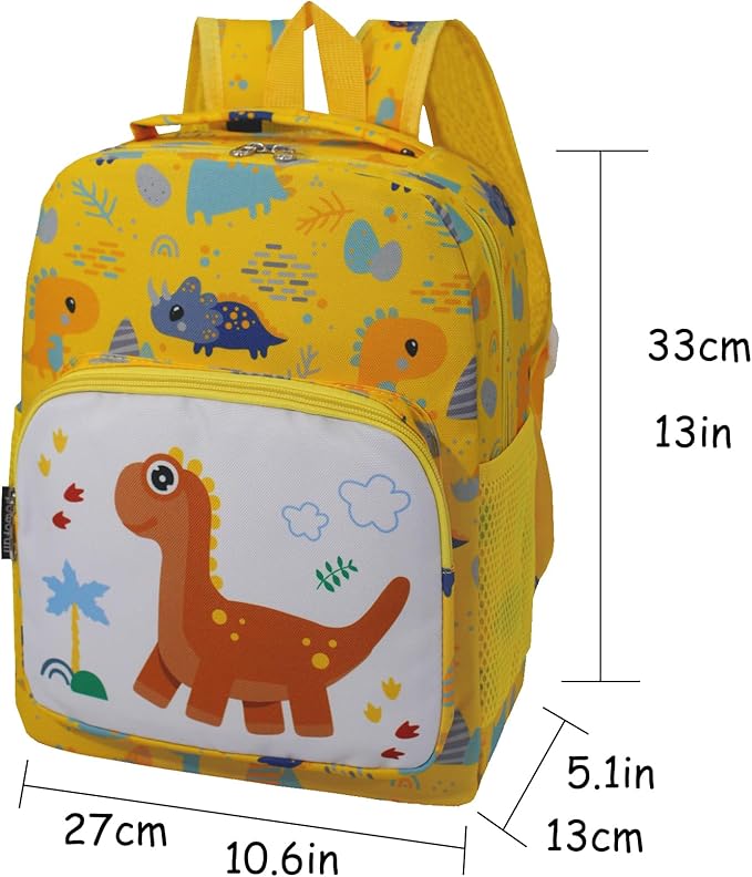 POWOFUN13 inch Kids Toddler Preschool Travel Backpack Cute Cartoon Backpack For Girls Boys Baby
