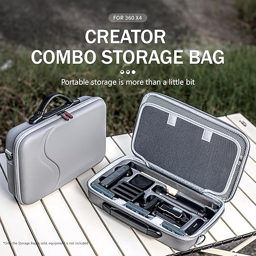 METACUCU 360 X4 Case Waterproof Portable Storge Bag for 360 One X4 Camera Accessories Travel Case for 360 X4 Camera Accessory Organizer
